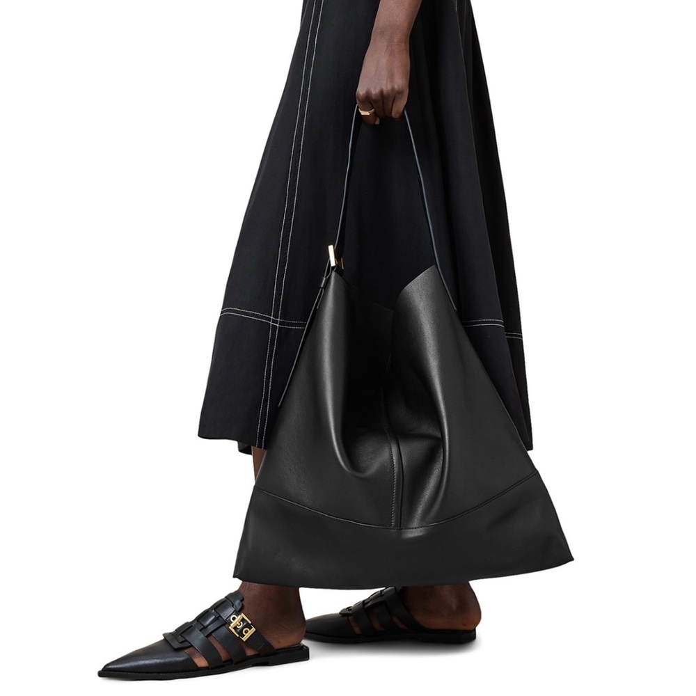 All Saints Black Tote Bag